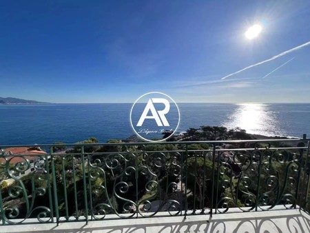outstanding apartment with stunning sea view on the top floor of an exclusive belle époque