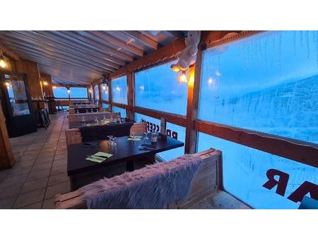 brasserie bar restaurant en station de ski