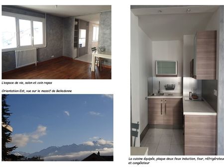appartement t2 – 38 m²- meublé à louer