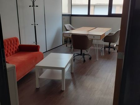 bureaux privatifs ou en communs meublés (16.64 m²) nantes waldec rousseau
