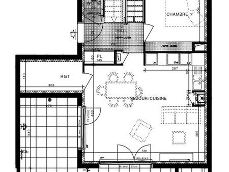 duplex 5 pièces 96 m²