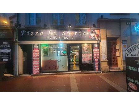 fond de commerce pizzeria