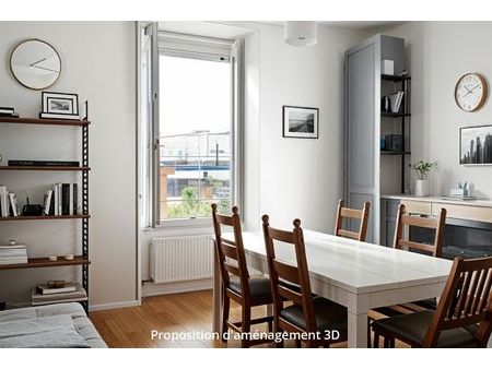 appartement lyon 9 41 m² t-2 à vendre  165 000 €