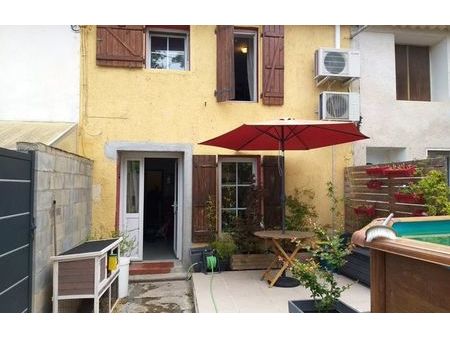 vente maison 3 pièces 55 m² saint-nazaire-d'aude (11120)