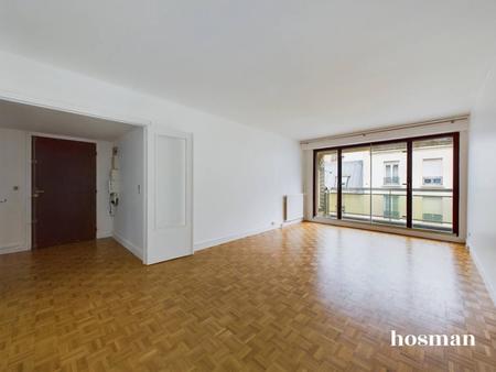 appartement - 65.62 m² - lumineux et traversant - rue lacaille 75017 paris