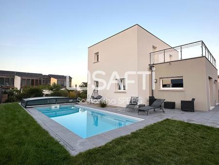 maison contemporaine 2018 - 118 m² + piscine