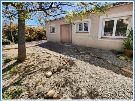 dpt hérault (34)  à vendre neffies villa plain-pied p4 de 100 66 m² avec jardin et garage
