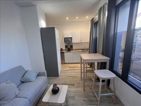 appartement - rdc - 20 51 m2 - 1 pièce - meublé
