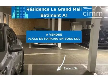 vente parking 14 m² saint-pierre-des-corps (37700)
