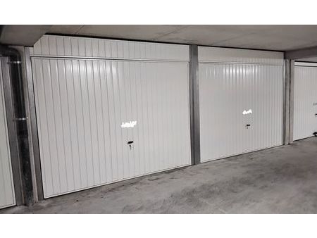 location box garage double 25m2