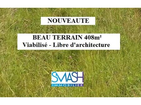 vente terrain 408 m² ensisheim (68190)