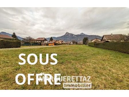 vente terrain 2554 m² scionzier (74950)
