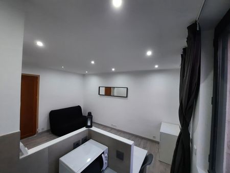 visale-uniquement-studio de 18m2 meublé et équipé ( cuisine équipé  hotte) sdb et wc