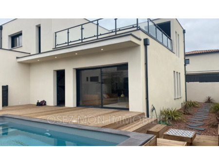 maison de prestige en vente à narbonne : belle villa contemporaine à étrenner de 118 m² ha