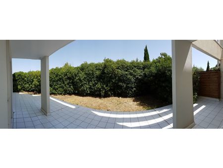 loue appartement 59 m² avec 130 m² de terrasse jardin montpellier