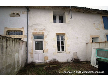 vente maison 3 pièces 66 m² talmont-sur-gironde (17120)