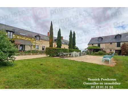 vente maison 30 pièces 630 m² noyant-villages (49490)