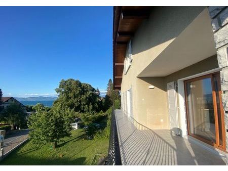 appartement neuvecelle  vue panoramique lac