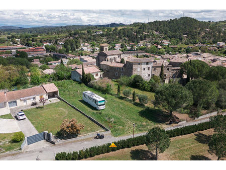 carcassonne saint-hilaire terrain constructible diffus de 1.000m² en ville  dominant l'abb