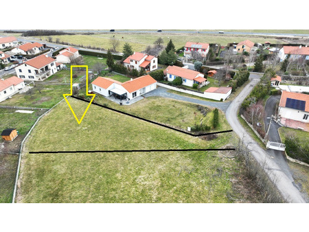 terrain - 1 018m² - lantriac