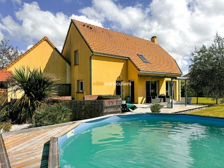 vente maison piscine à la chapelle-en-juger (50570) : à vendre piscine / 138m² la chapelle