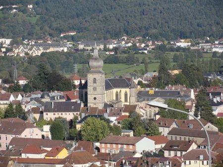 vends terrain à remiemont avec vue