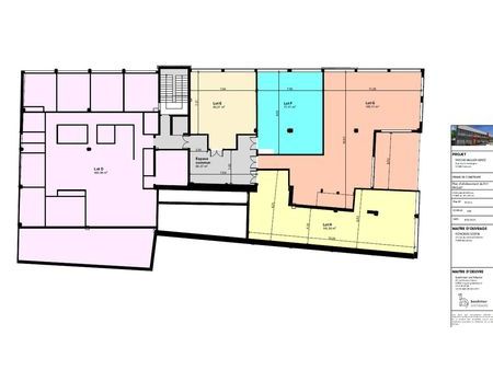 bureaux 60 m² forbach
