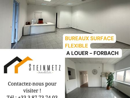 bureaux 40 m² forbach