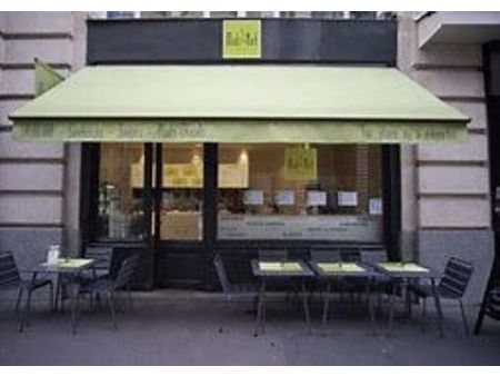 restaurant de sandwicherie /saladerie avec terrasse bd sébastopol paris 75002 (sans extrac