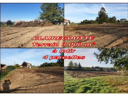 terrain 3 026 m² lure