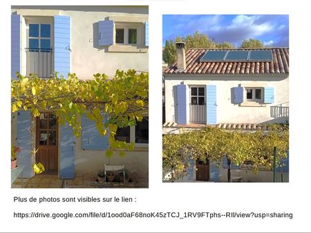maison de village avec garage  jardinet et terrasse