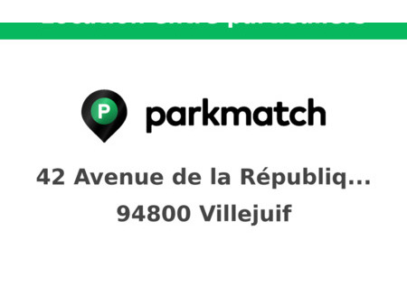 location parking villejuif (94800)