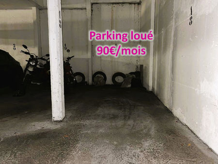vente parking / box  9.00m²  paris 20