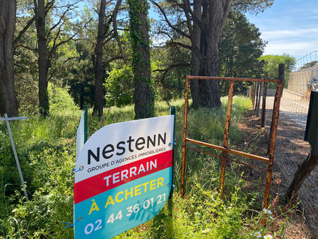 saint révérend : terrain à bâtir dans environnement arboré - à 7 minutes à pied du centre-