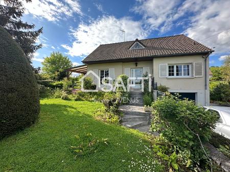 a fontenoy  jolie maison de 4 chambres  sur sous-sol total avec garage  2 caves  sur un te