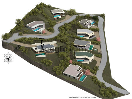 vente terrain porticcio 20166 - 270000 € - surface privée