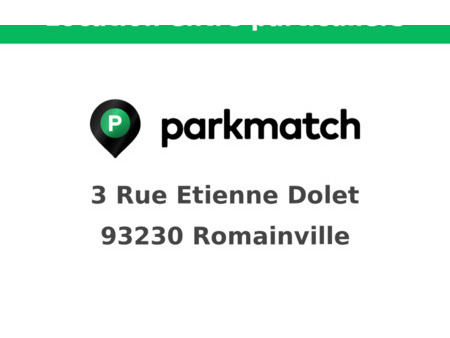 location parking romainville (93230)