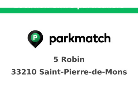 location parking saint-pierre-de-mons (33210)