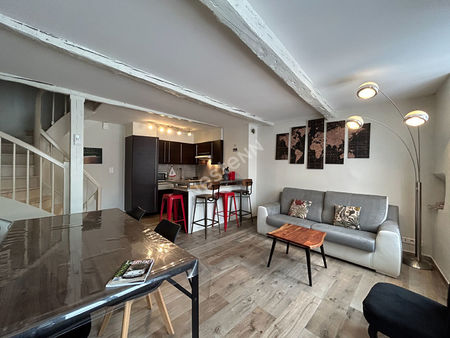 maison meublée avec garage - carcassonne type 3 bis - 63 m2