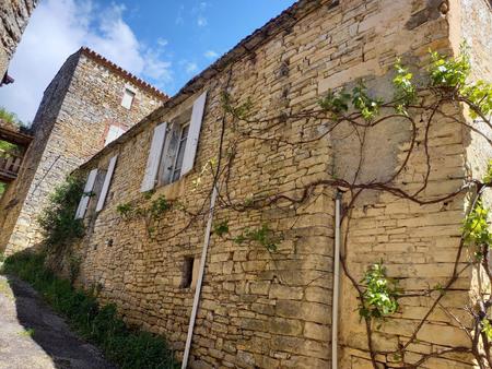 région prayssac - maison ancienne en pierre avec deux chambres   grenier   cave et...