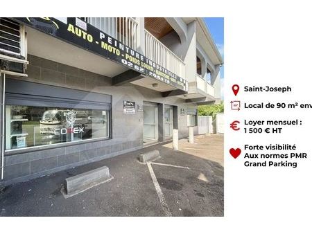 location commerce 2 pièces 90 m² saint-joseph (97480)