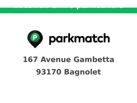 location parking bagnolet (93170)