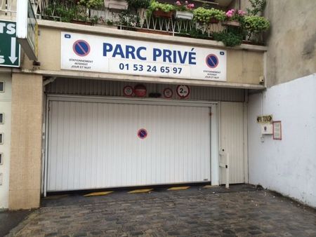 place de parking porte de chaumont / le pre st gervais