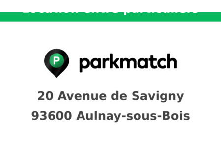 location parking aulnay-sous-bois (93600)