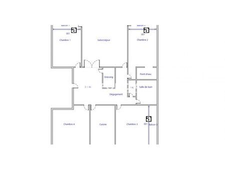 appartement 5 pièces 104 m²