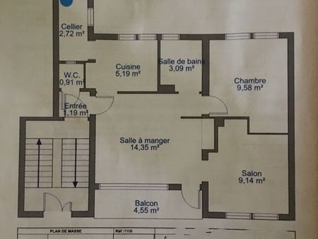 logement 46m2 actuellement loué