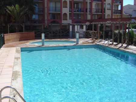 vente appartement 5 personnes cap d'agde avec piscine quartier richelieu