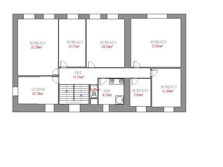 bureaux 6 pièces 130 m² marseille 12ème