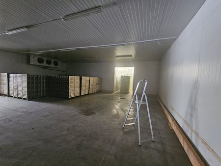 entrepôt frigorifique avec zones de stockage à louer - châteaurenard