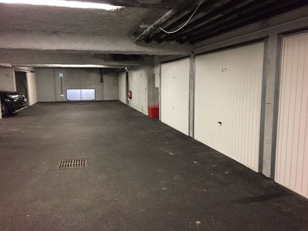garage sécurisé en sous sol